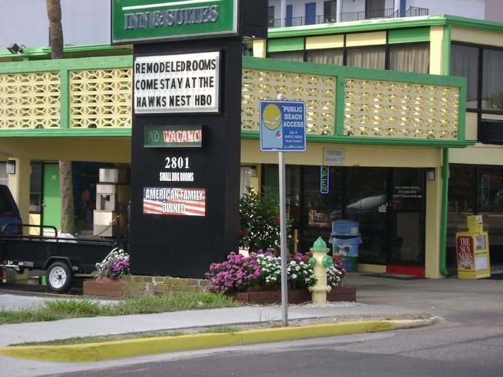 Sea Hawk Oceanfront Motel Myrtle Beach Exterior photo