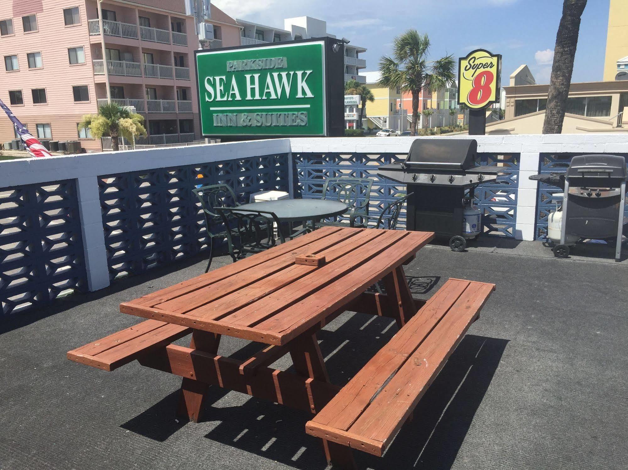 Sea Hawk Oceanfront Motel Myrtle Beach Exterior photo