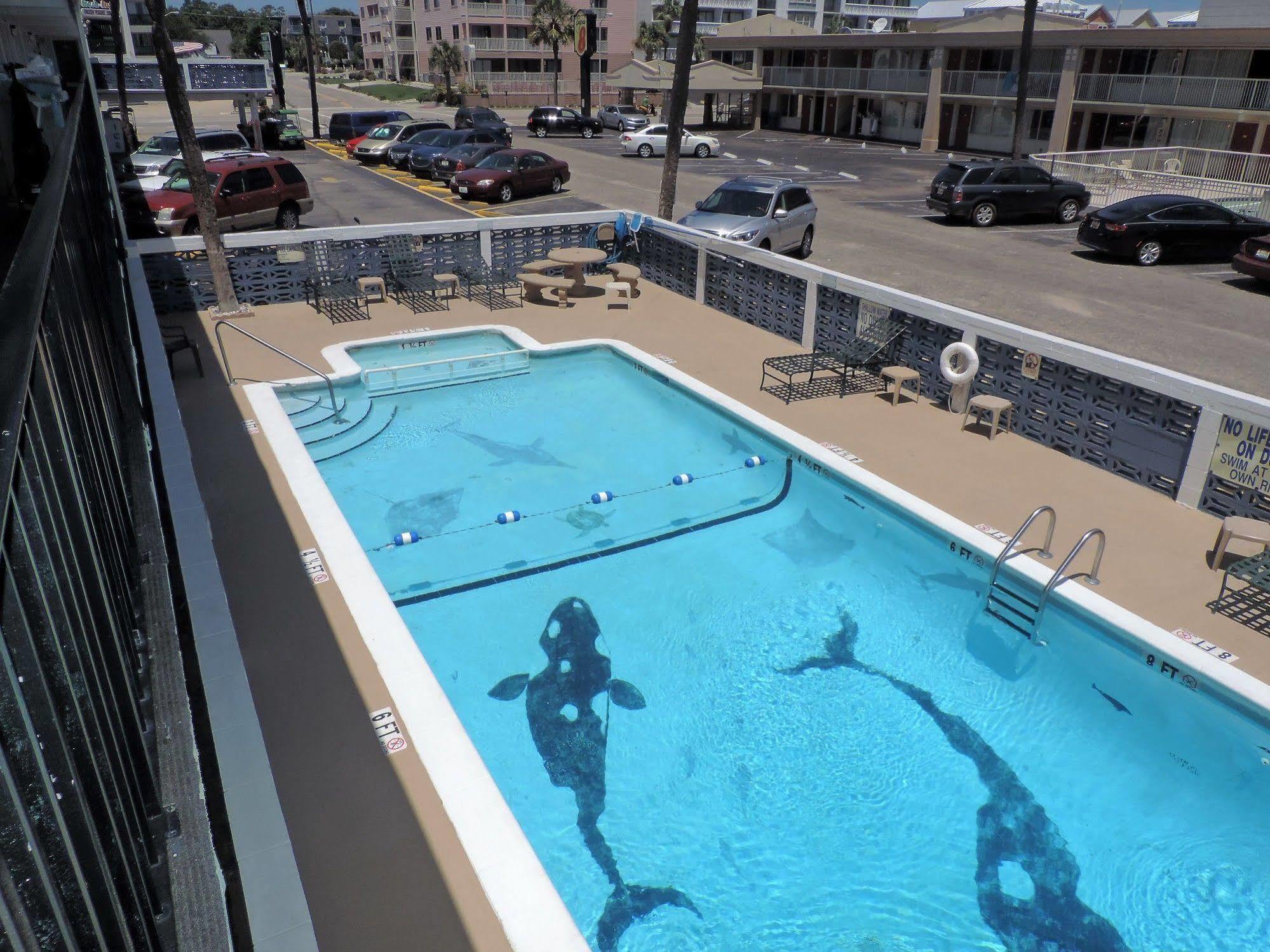 Sea Hawk Oceanfront Motel Myrtle Beach Exterior photo
