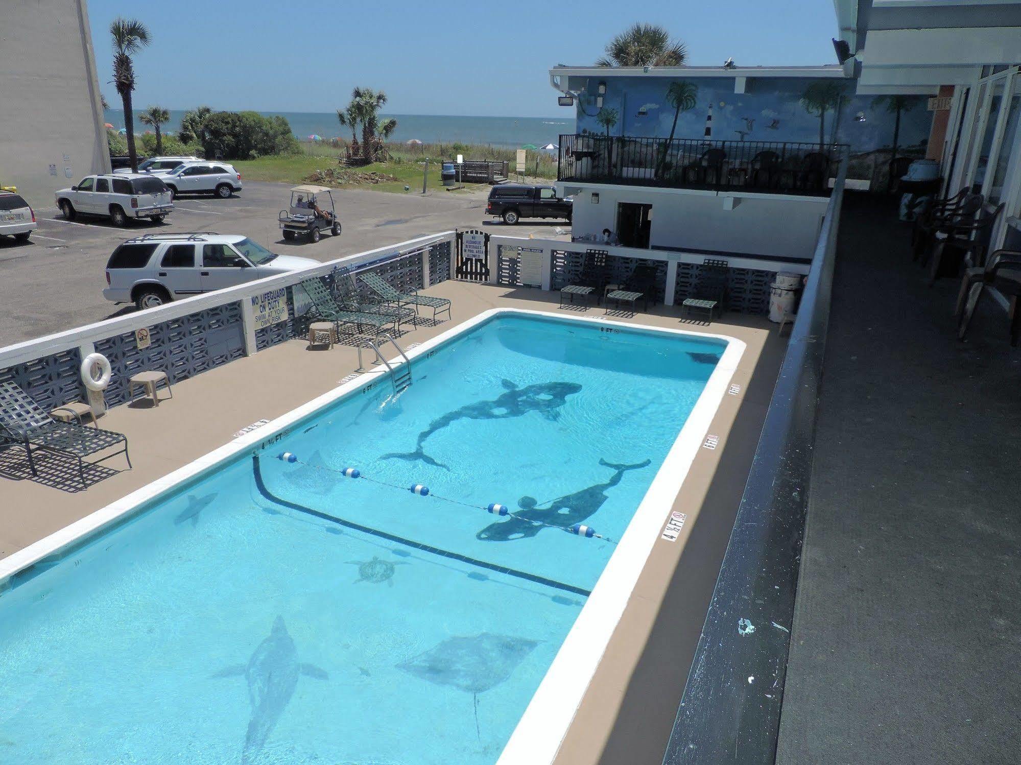 Sea Hawk Oceanfront Motel Myrtle Beach Exterior photo