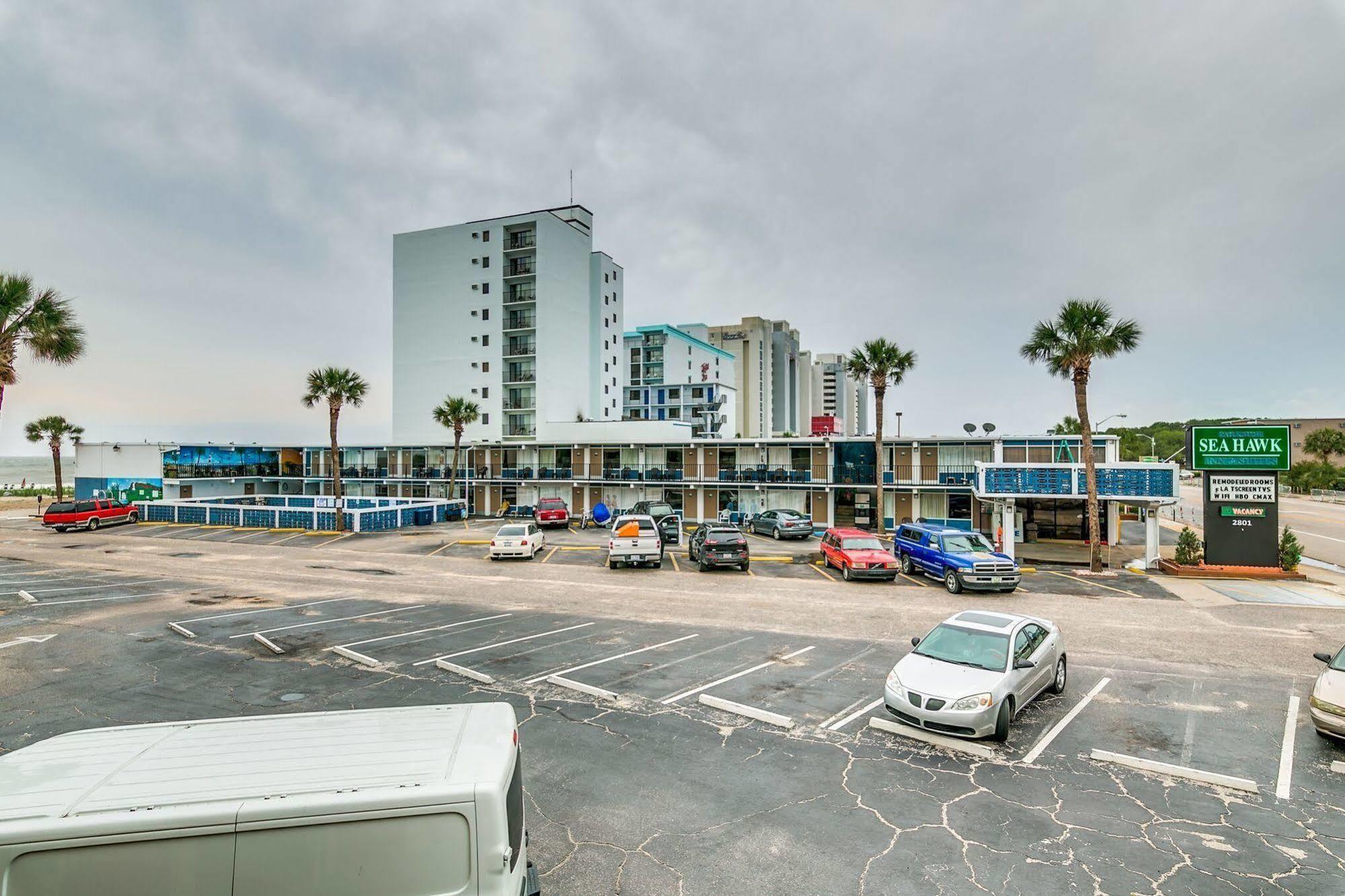 Sea Hawk Oceanfront Motel Myrtle Beach Exterior photo