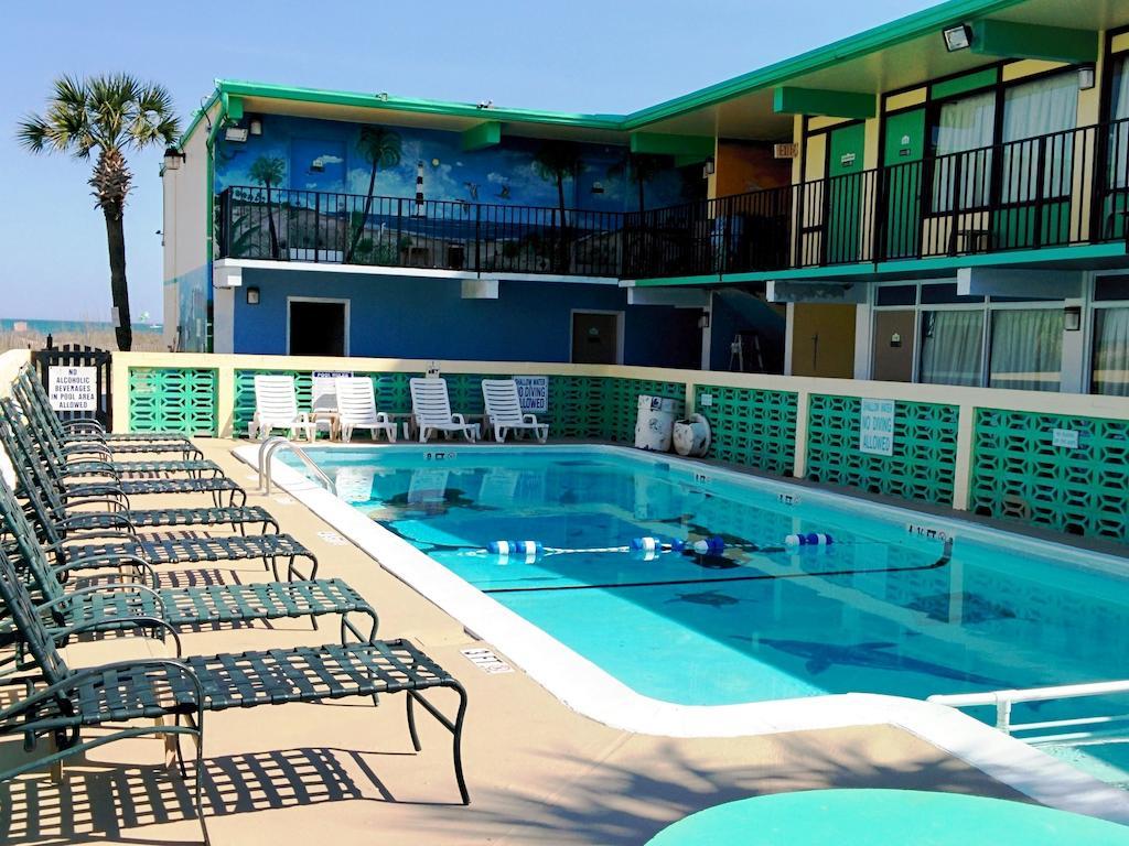 Sea Hawk Oceanfront Motel Myrtle Beach Exterior photo